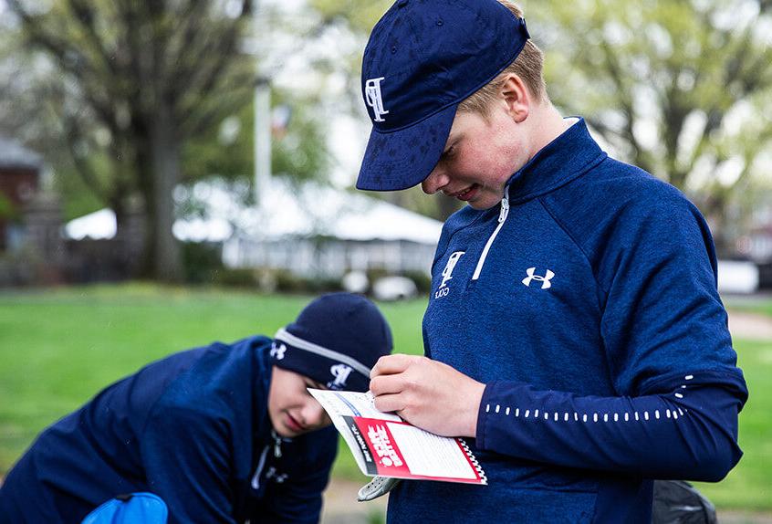 Poly prep golf players